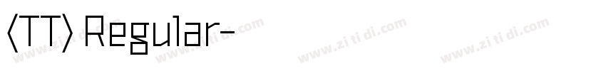 华文细黑(TT) Regular字体转换